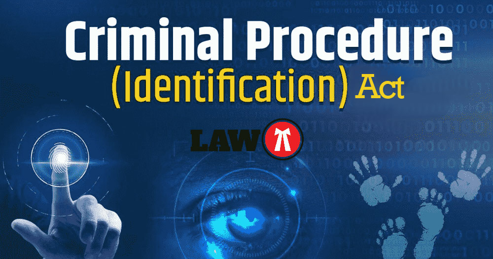The Criminal Procedure (Identification) Act, 2022